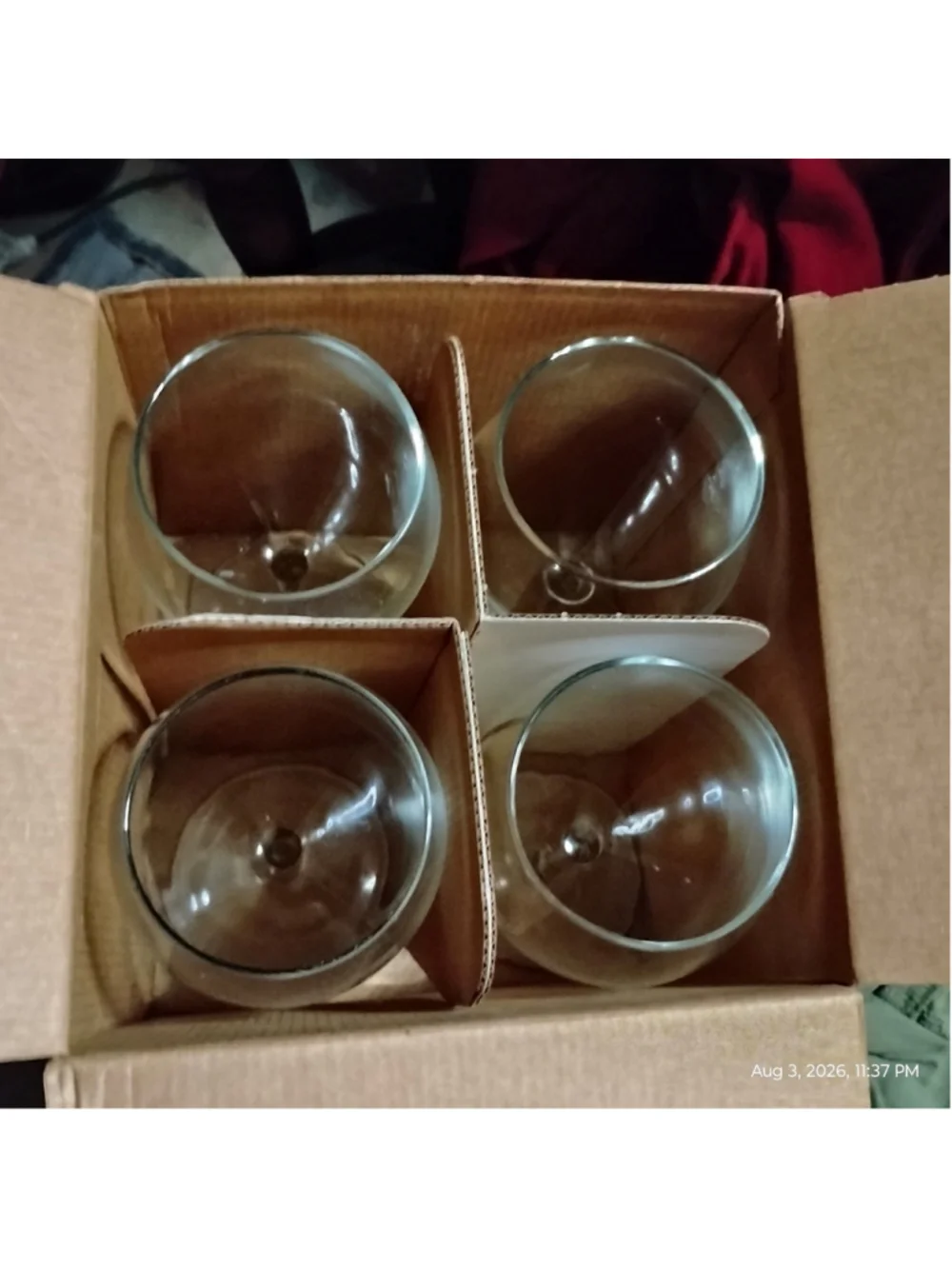 Libbey Classic Glasses 13.5oz Set Of 4 In Original Box